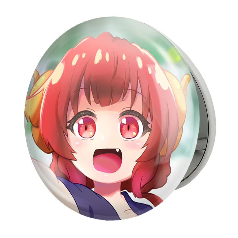 آینه جیبی خندالو طرح ایلولو انیمه اژدهای خدمتکار کوبایاشی مدل تاشو کد 36345