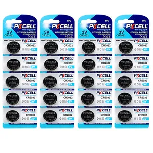 باتری سکه ای پی‌کی سل مدل CR2032 3V Lithium Manganese بسته 20 عددی