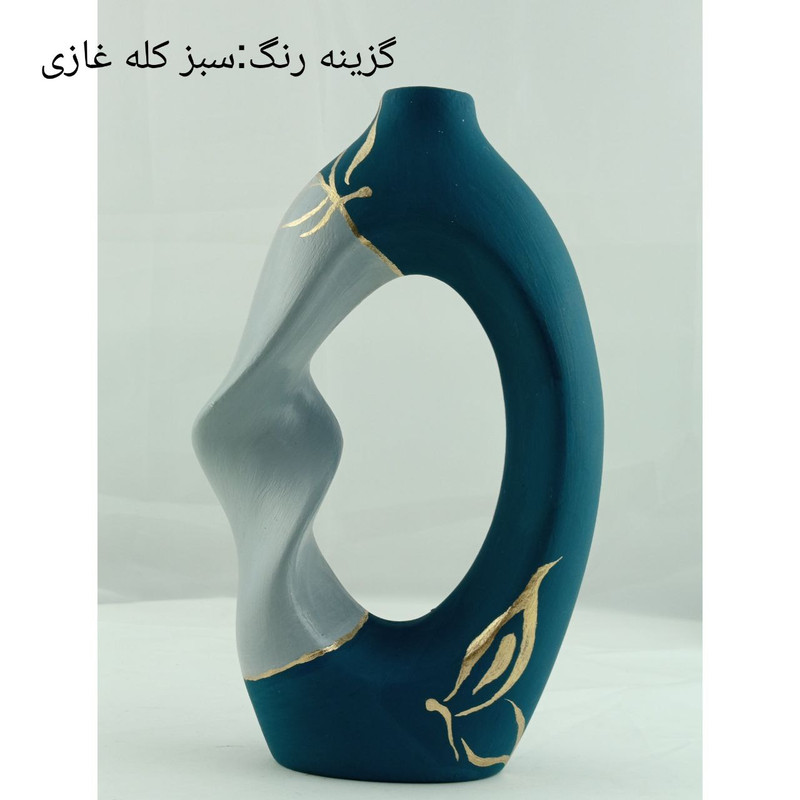 گلدان بتنی مدل پیچ مینیمال
