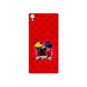 MAHOOT Ladybug and Cat Noir Cover Sticker for Sony Xperia Z1