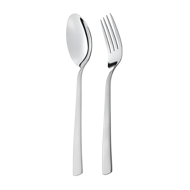 سرویس قاشق و چنگال 12 پارچه لوکا مدل شیکاگو براق