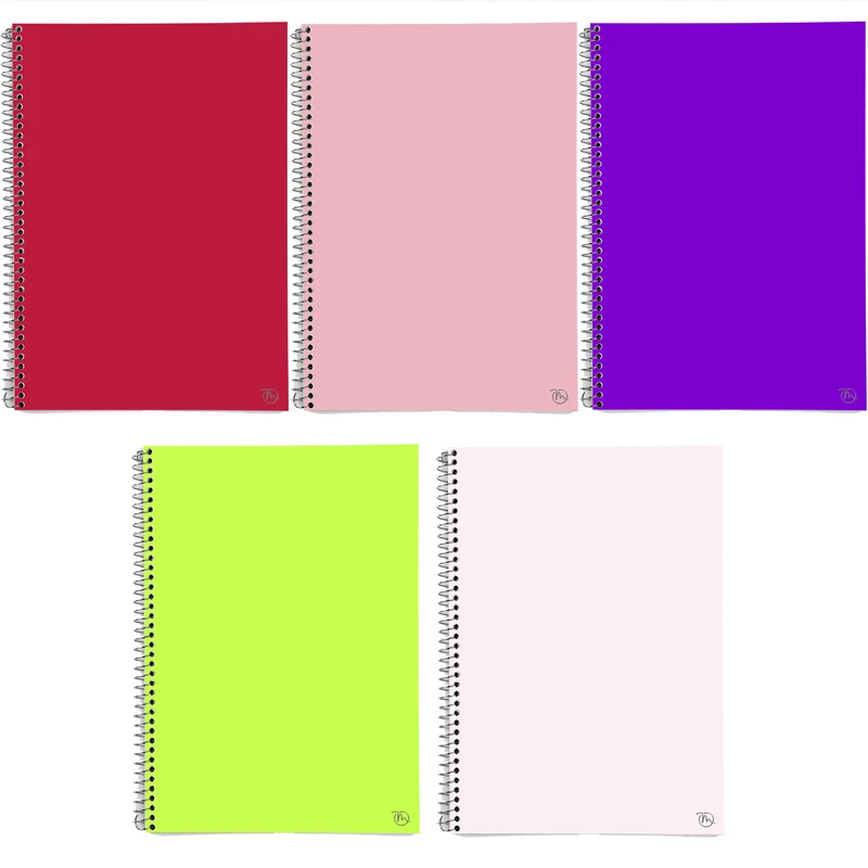 دفتر مشق 50 برگ مدوپد طرح ساده کد BD10092 مجموعه 5 عددی