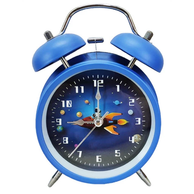 ساعت رومیزی مدل فضایی چراغدار کد 03