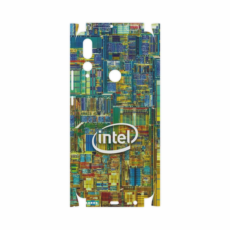 برچسب پوششی ماهوت مدل Intel Brand-FullSkin مناسب برای گوشی موبایل هوآوی Y9 Prime 2019