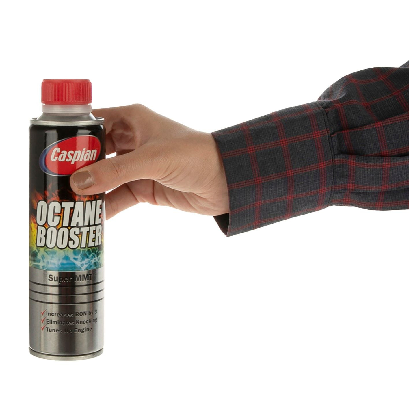 اکتان بوستر کاسپین مدل SUPER MMT حجم 300 میلی لیتر بسته 12 عددی