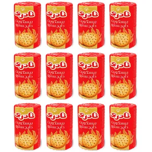 بیسکویت دایجستیو نادری - 125 گرم بسته 12 عددی