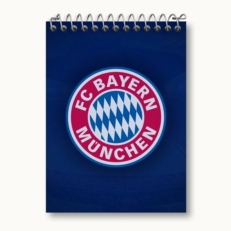 دفتر یادداشت 50 برگ خندالو مدل باشگاه بایرن مونیخ کد 26655