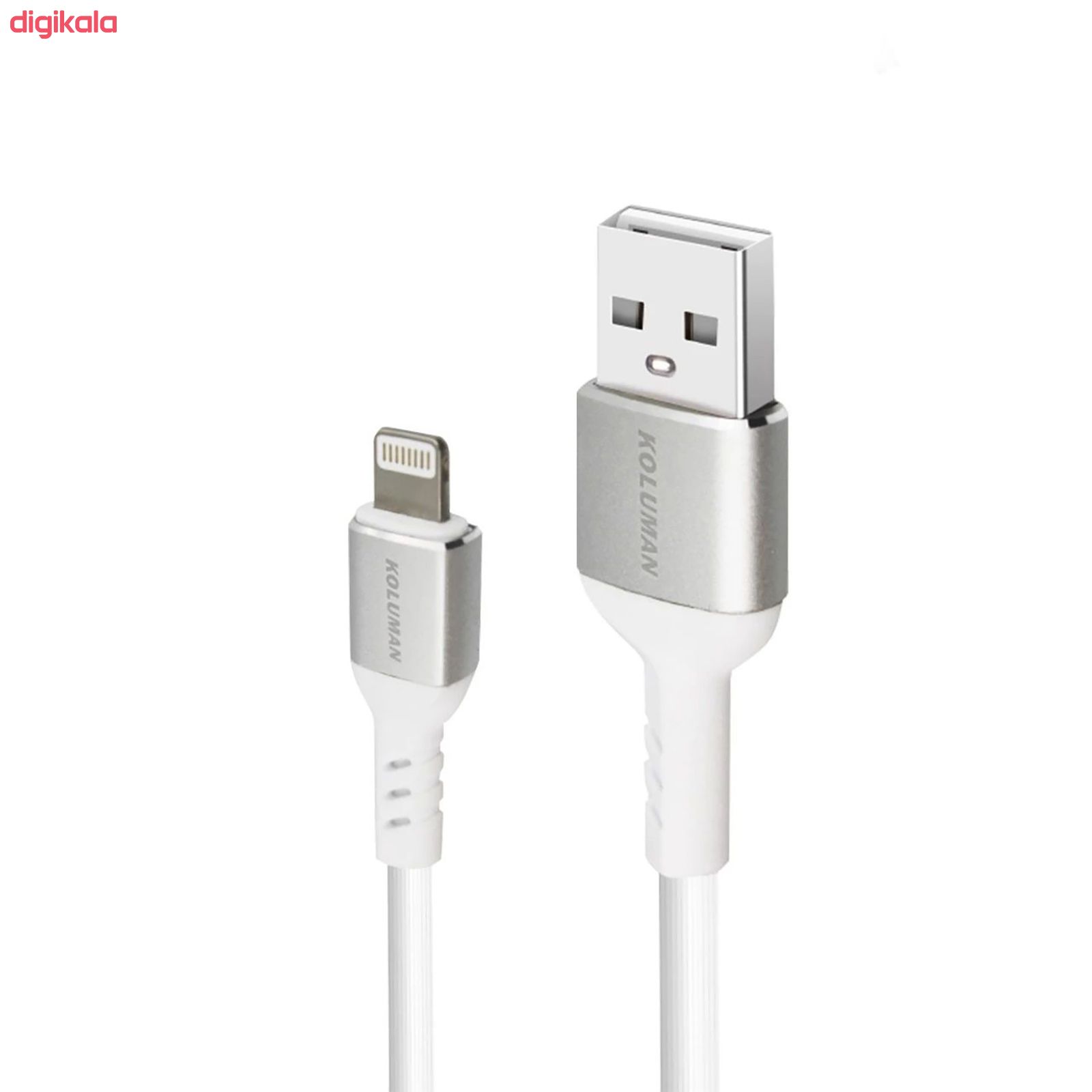 مشخصات قیمت و خرید کابل تبدیل Usb به لایتنینگ کلومن مدل Kd 25 طول 1 متر دیجی کالا