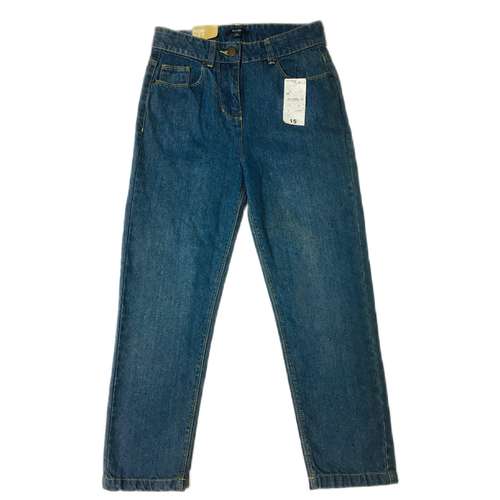 شلوار جین دخترانه کیابی مدل مام فیت