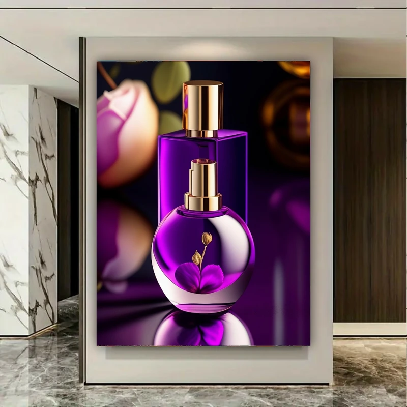 پوستر طرح عطر مدل گل یاس کد BK23918