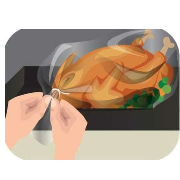 کیسه پخت گرین مدل تنورک پخت بسته 8 عددی
