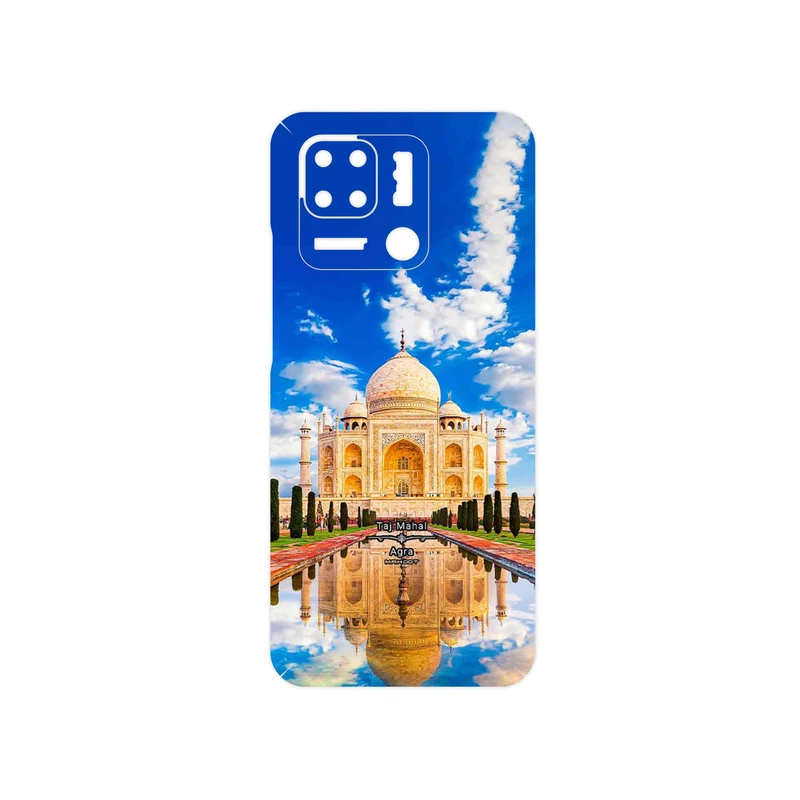 برچسب پوششی ماهوت مدل The Taj Mahal مناسب برای گوشی موبایل شیائومی Redmi 10 Power