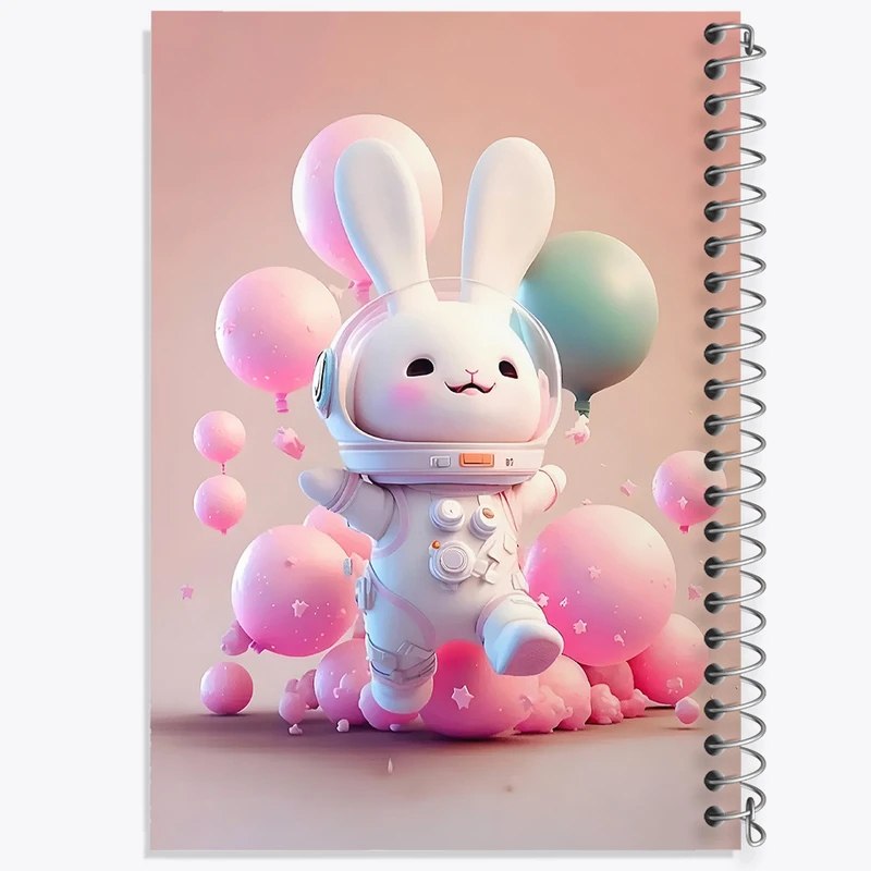 دفتر لیست خرید 50 برگ خندالو طرح خرگوش بامزه کد F5723