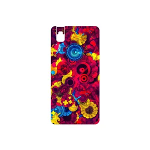 MAHOOT Vector Flower Garden Digital Art Cover Sticker for Huawei Shot X
