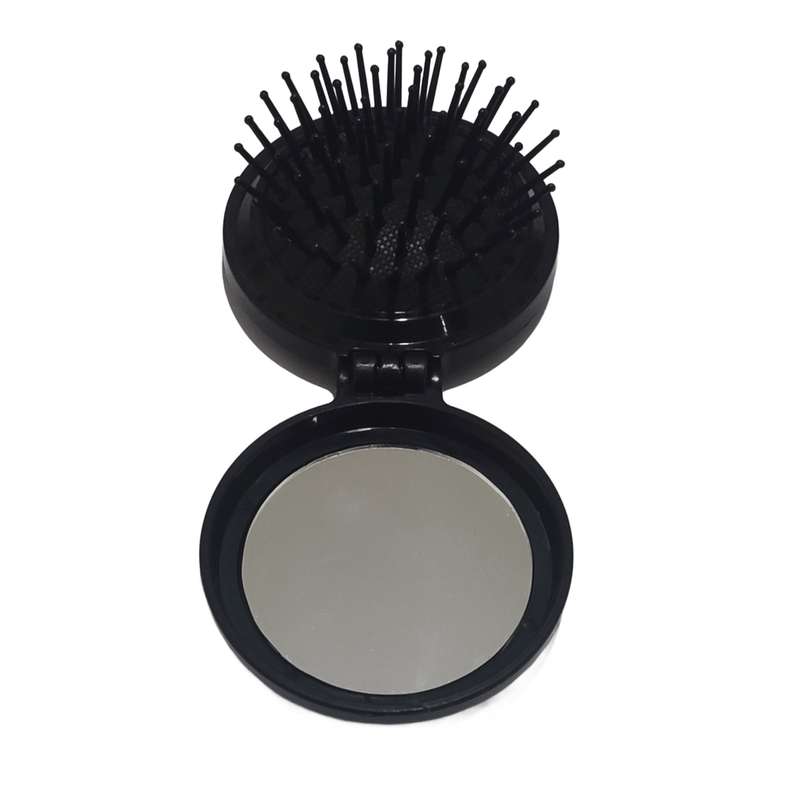 برس مو مدل جیبی آینه دار کد BB02