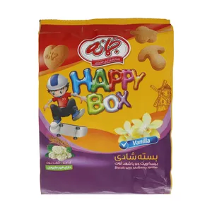 بیسکویت بسته شادی با طعم وانیل جمانه - 50 گرم 