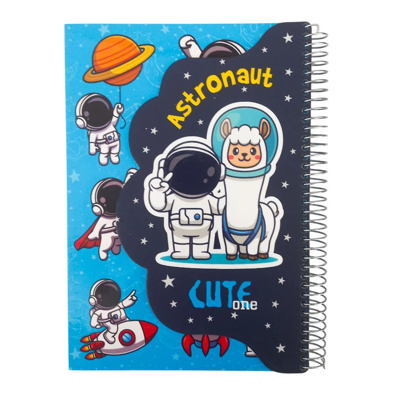 دفتر مشق 100 برگ هیرو طرح فضانورد