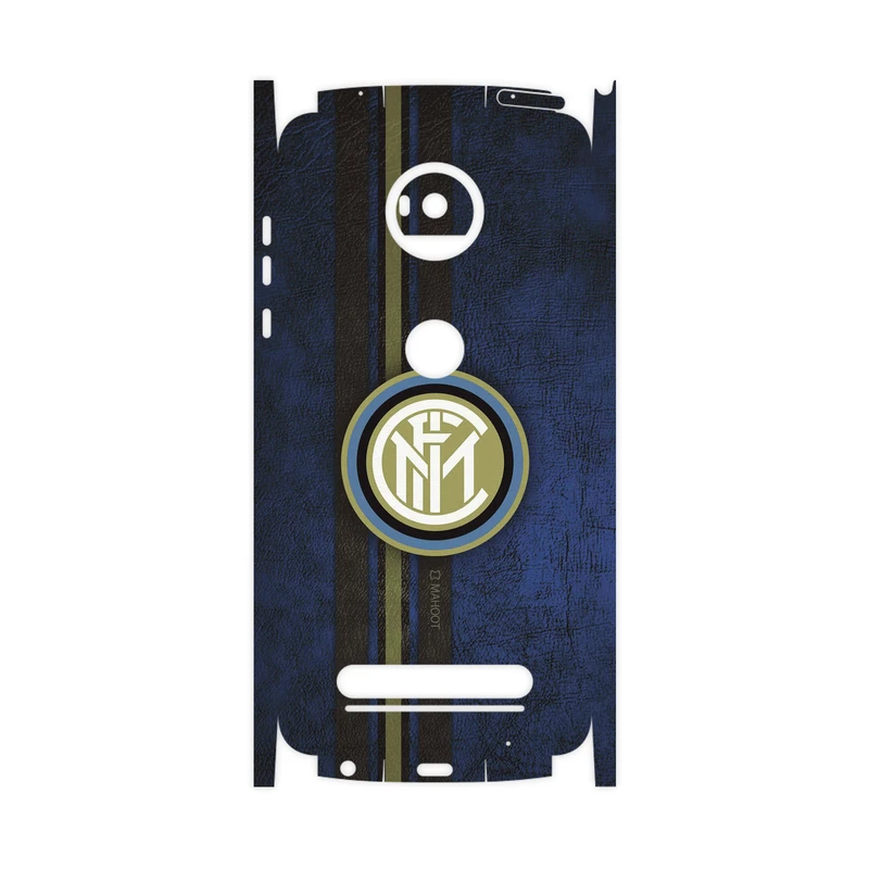 برچسب پوششی ماهوت مدل Inter-Milan-FC-FullSkin مناسب برای گوشی موبایل موتورولا Moto Z2 Play