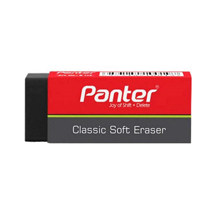 پاک کن پنتر مدل Classic Soft Eraser کد K بسته 2 عددی