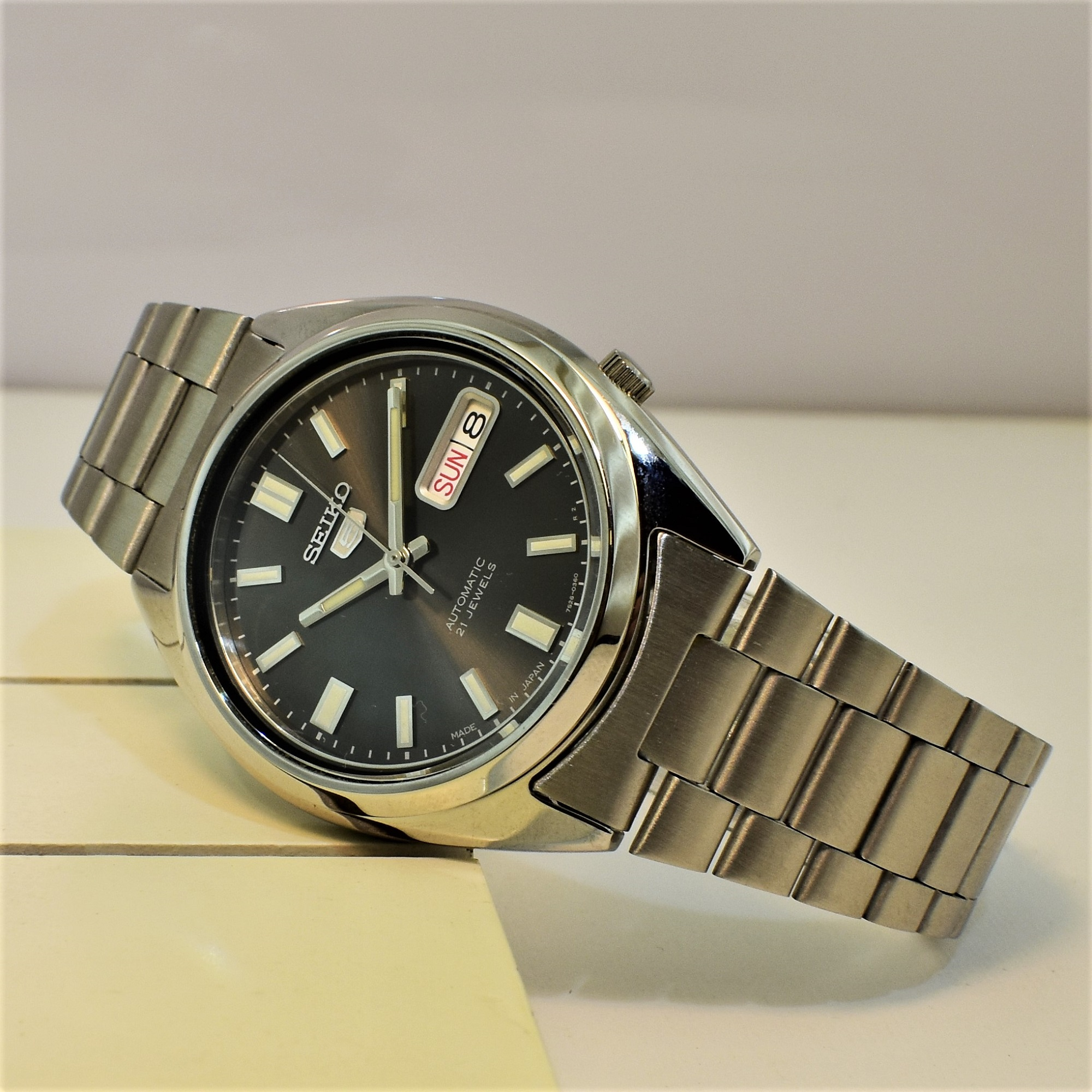 Seiko 5 shop automatic 7626