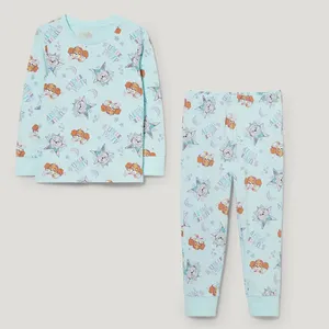 ست تی شرت و شلوار دخترانه سی اند ای مدل PK-CA-PW-BLO