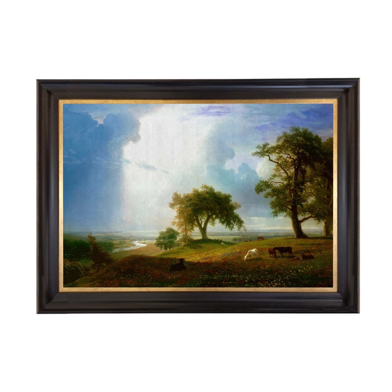 تابلو فرش ماشینی طرح منظره مدل TS-2565