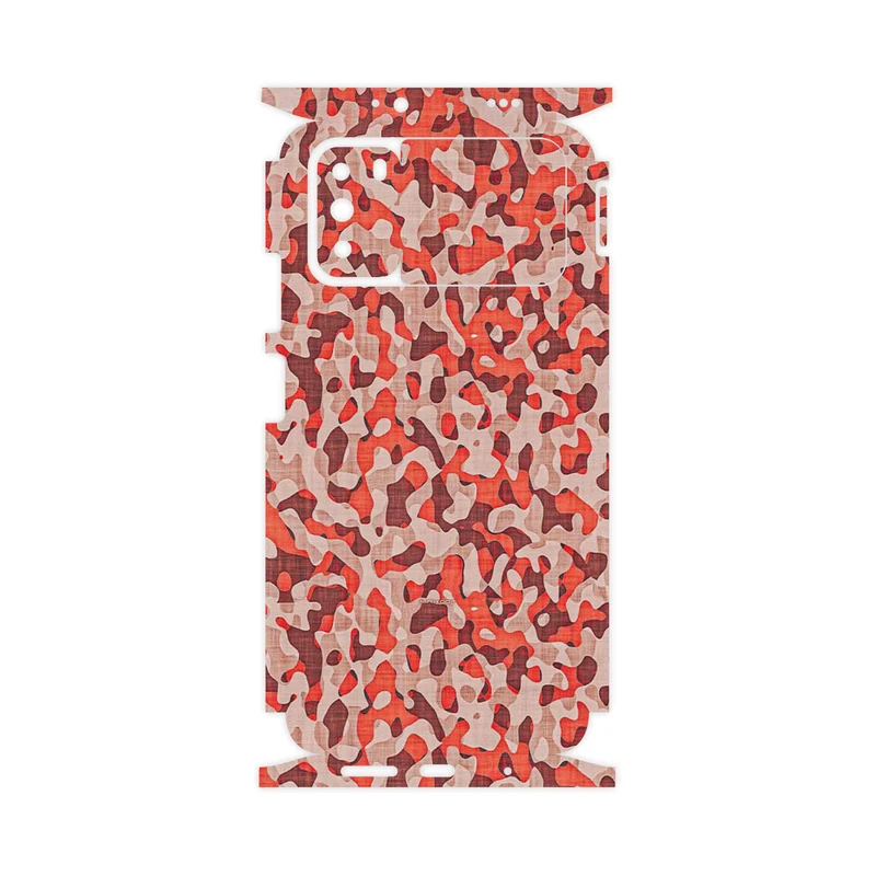 برچسب پوششی ماهوت مدل Red Infantry Army-FullSkin مناسب برای گوشی موبایل شیائومی Poco M3