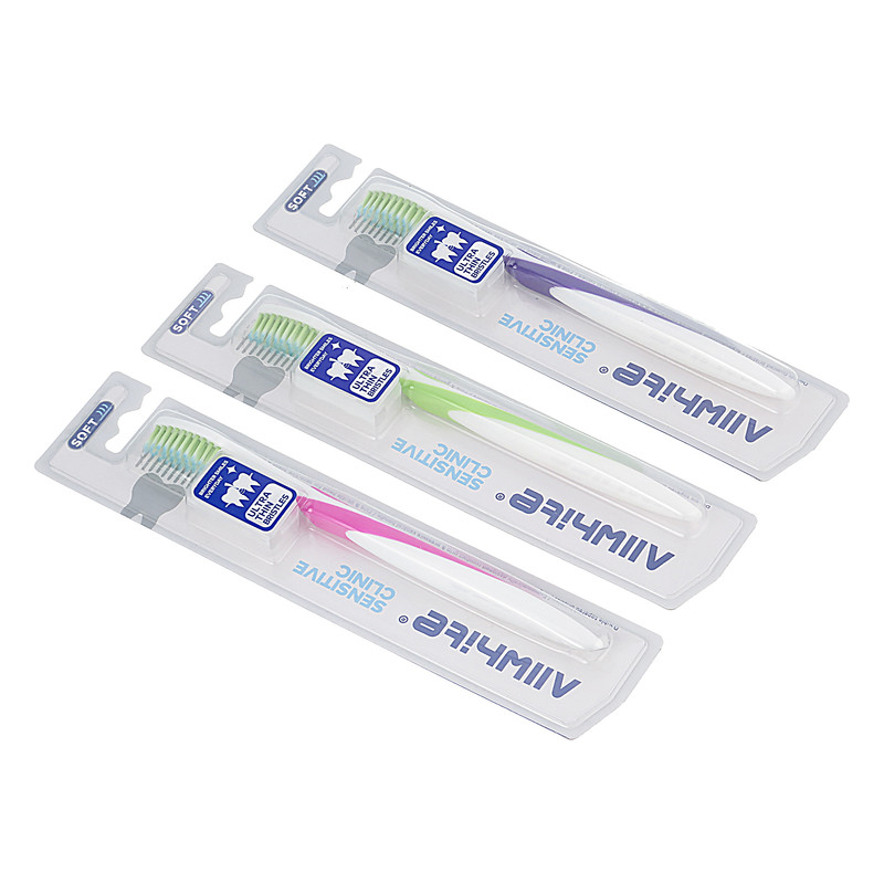 مسواک آل وایت مدل Sensitive Clinic با برس نرم