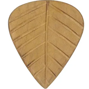 پیک چوبی گیتار کلایتون مدل Exotic Leaf Blon ELB3 بسته‌ 3 عددی