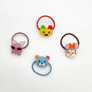 کش مو دخترانه مدل ANIMAL کد KSH699 بسته 4 عددی