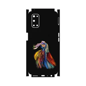 MAHOOT Rainbow Hair Digital Art-FullSkin Cover Sticker for Realme 7 5G