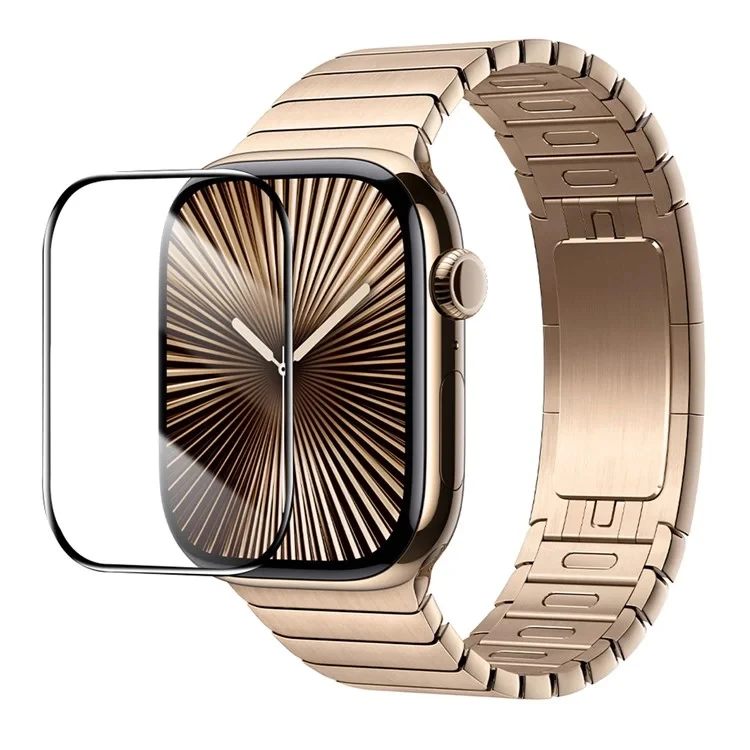 محافظ صفحه نمایش گوف مدل PMMA مناسب برای اپل واچ سری 10 سایز 42 میلی متری