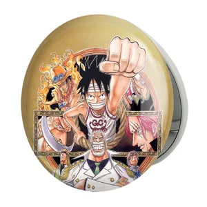 آینه جیبی خندالو طرح انیمه وان پیس One Piece مدل تاشو کد 11426 