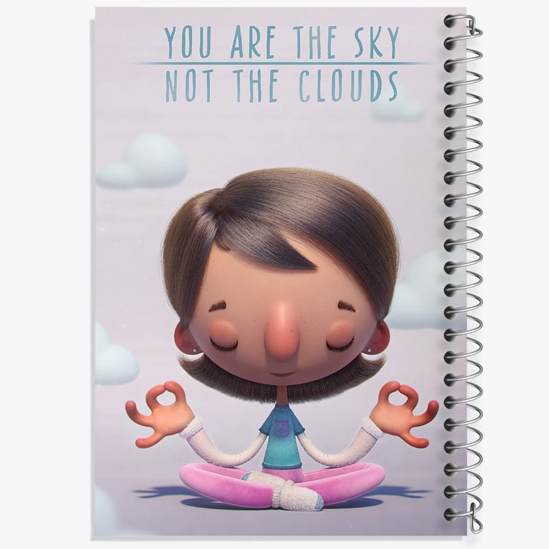 دفتر نت موسیقی 50 برگ خندالو مدل مدیتیشن کد F545