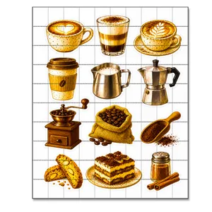 برچسب مدل کافی کد 19