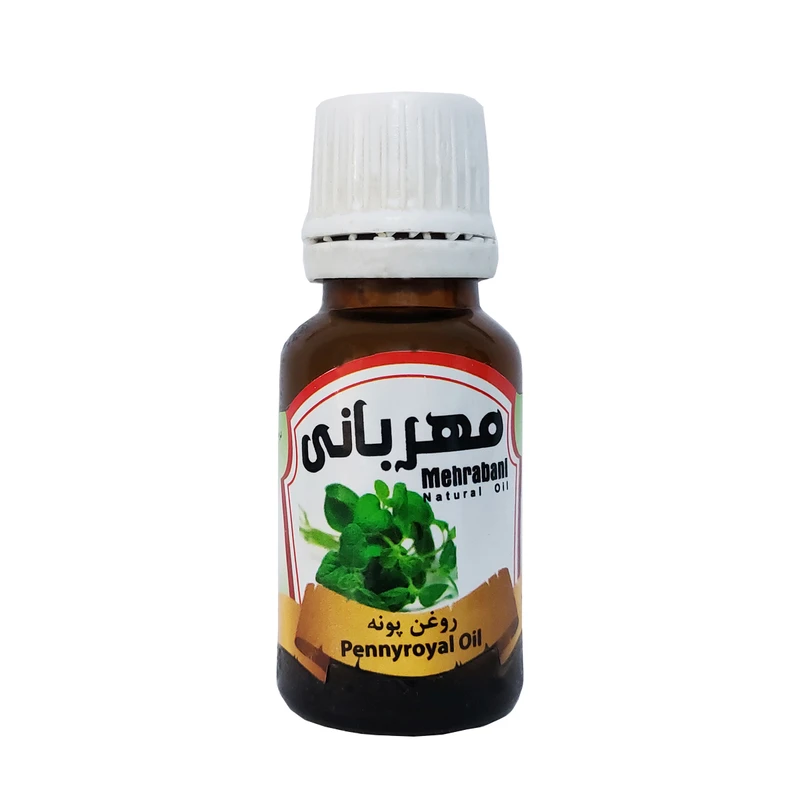 روغن بدن مهربانی مدل پونه کد RBM-POO مناسب انواع پوست حجم 18 میلی لیتر