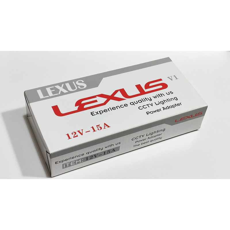 آداپتور سوئیچینگ 12 ولت 15 آمپر لکسوس کد real_14a