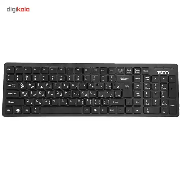 کیبورد تسکو مدل TK 8006 با حروف فارسی