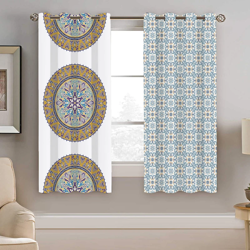 پرده نیروانا طرح مدرن  مدل هازان کد 4025  سایز 140×200 سانتی متر