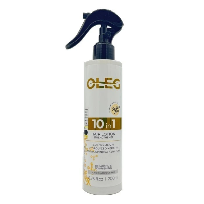 لوسیون ضد ریزش مو اولگ مدل مولتی اویل مناسب برای موی خشک و شکننده حجم 200 میلی لیتر