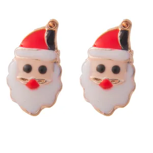 گوشواره دخترانه طرح بابانوئل کد RKH_502