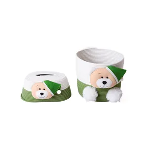 ست سطل و دستمال مدل تدی کد 077