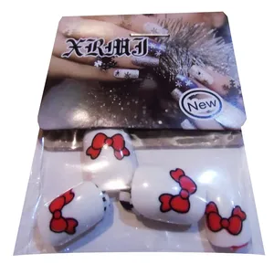 ناخن مصنوعی بچه گانه مدل 17 مجموعه 10 عددی