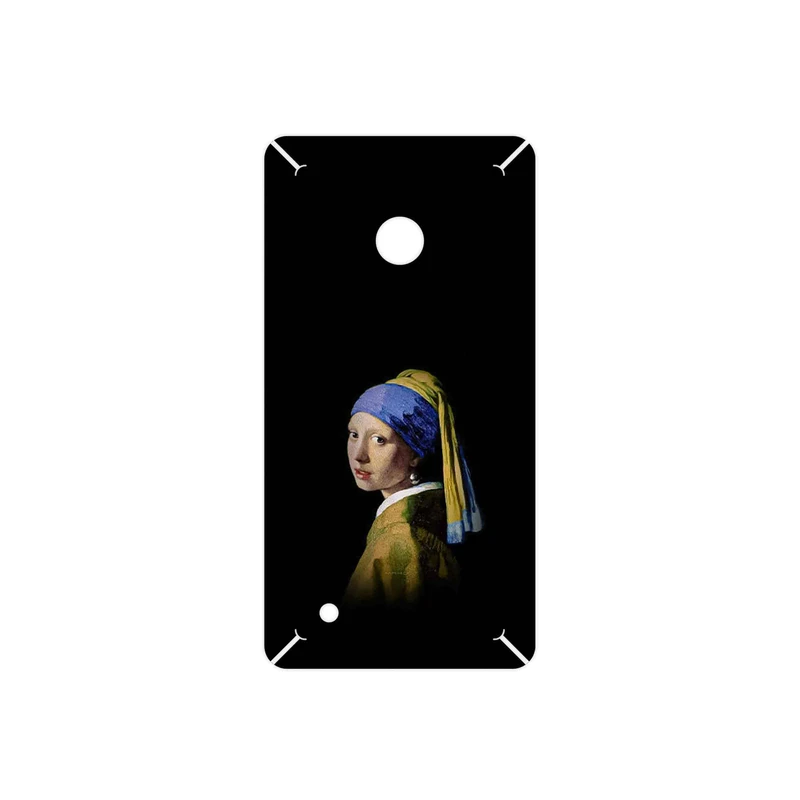 برچسب پوششی ماهوت مدل Girl with a Pearl Earring of Vermeer مناسب برای گوشی موبایل نوکیا Lumia 530