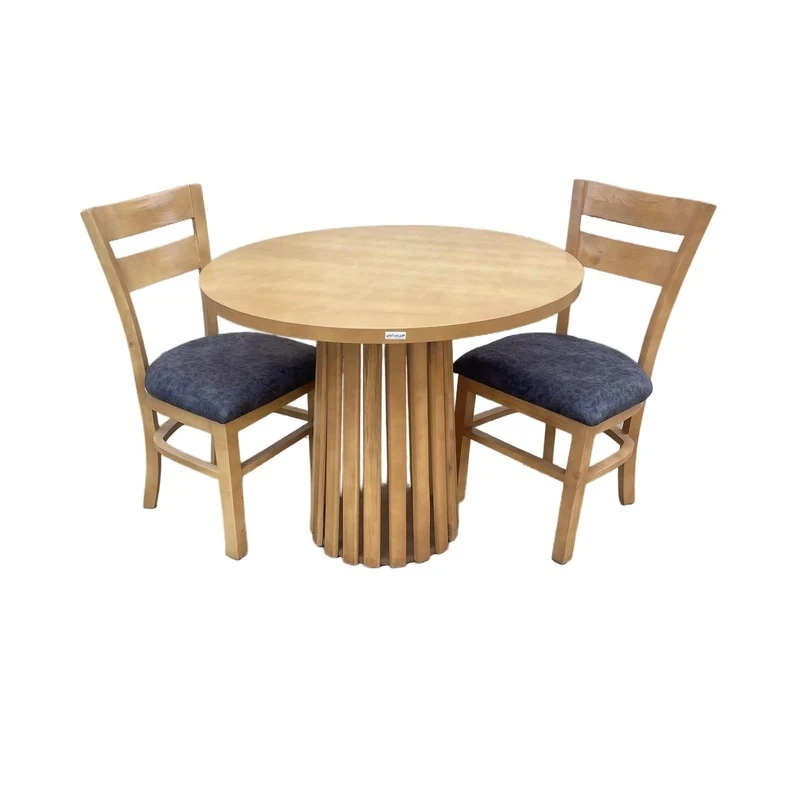 میز و صندلی ناهارخوری دو نفره گروه تولید اسپیناس مدل 2Tir-Sabady-702