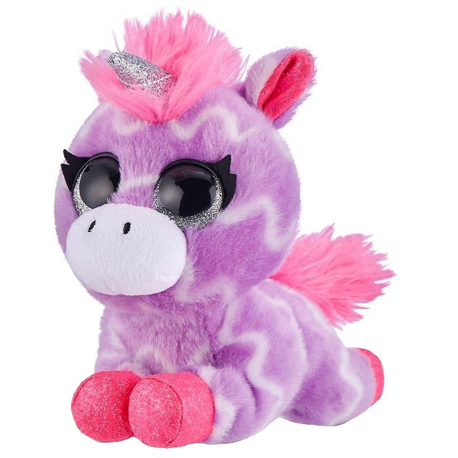 عروسک طرح اسب تک شاخ مدل COCO ZURU Ziggy Unicorn طول 15سانتی‌متر