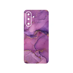 MAHOOT Purple Marble Cover Sticker for Samsung Galaxy A26