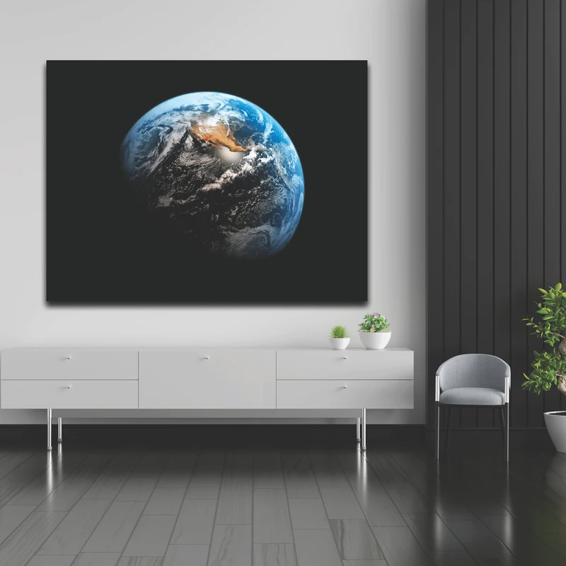 تابلو شاسی مدل کهکشان طرح کره زمین کد 05