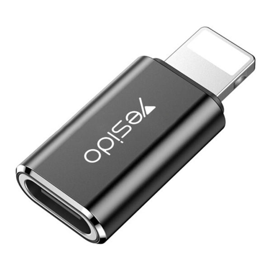 مبدل USB-C به لایتنینگ یسیدو مدل GS0-3
