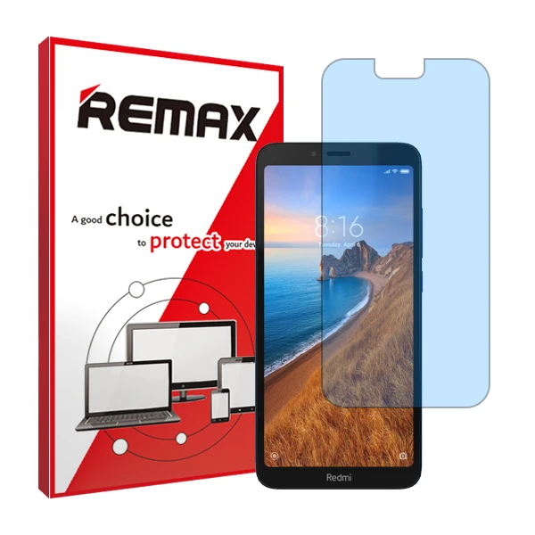 محافظ صفحه نمایش آنتی بلو ریمکس مدل HyBLU مناسب برای گوشی موبایل شیائومی Redmi 7A